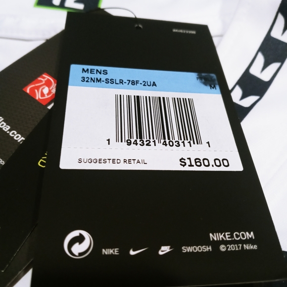 Nike On Field Seattle Seahawks Russell Wilson Mens size Medium - Picture 8 of 8